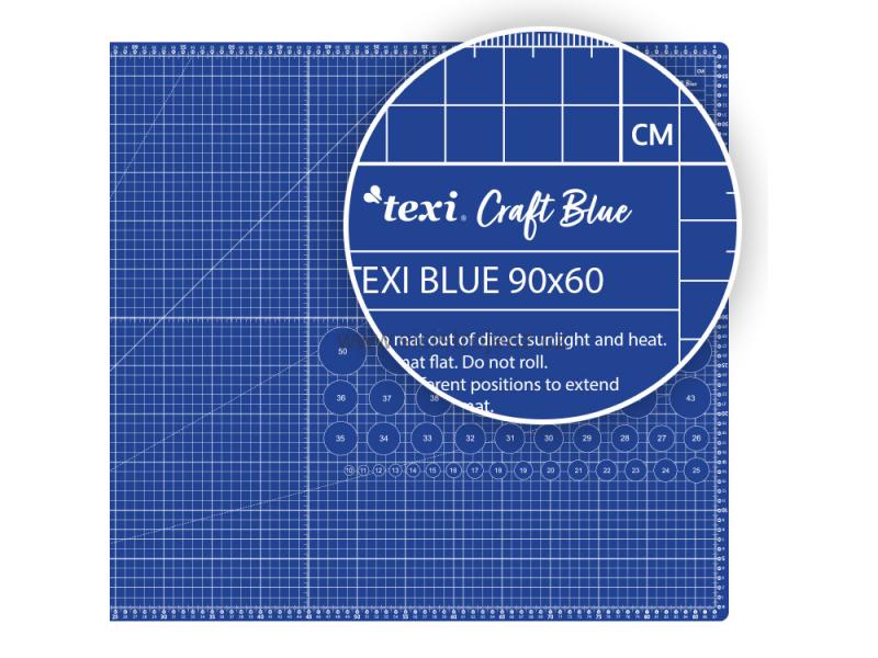 Řezací podložka TEXI BLACK 90X60