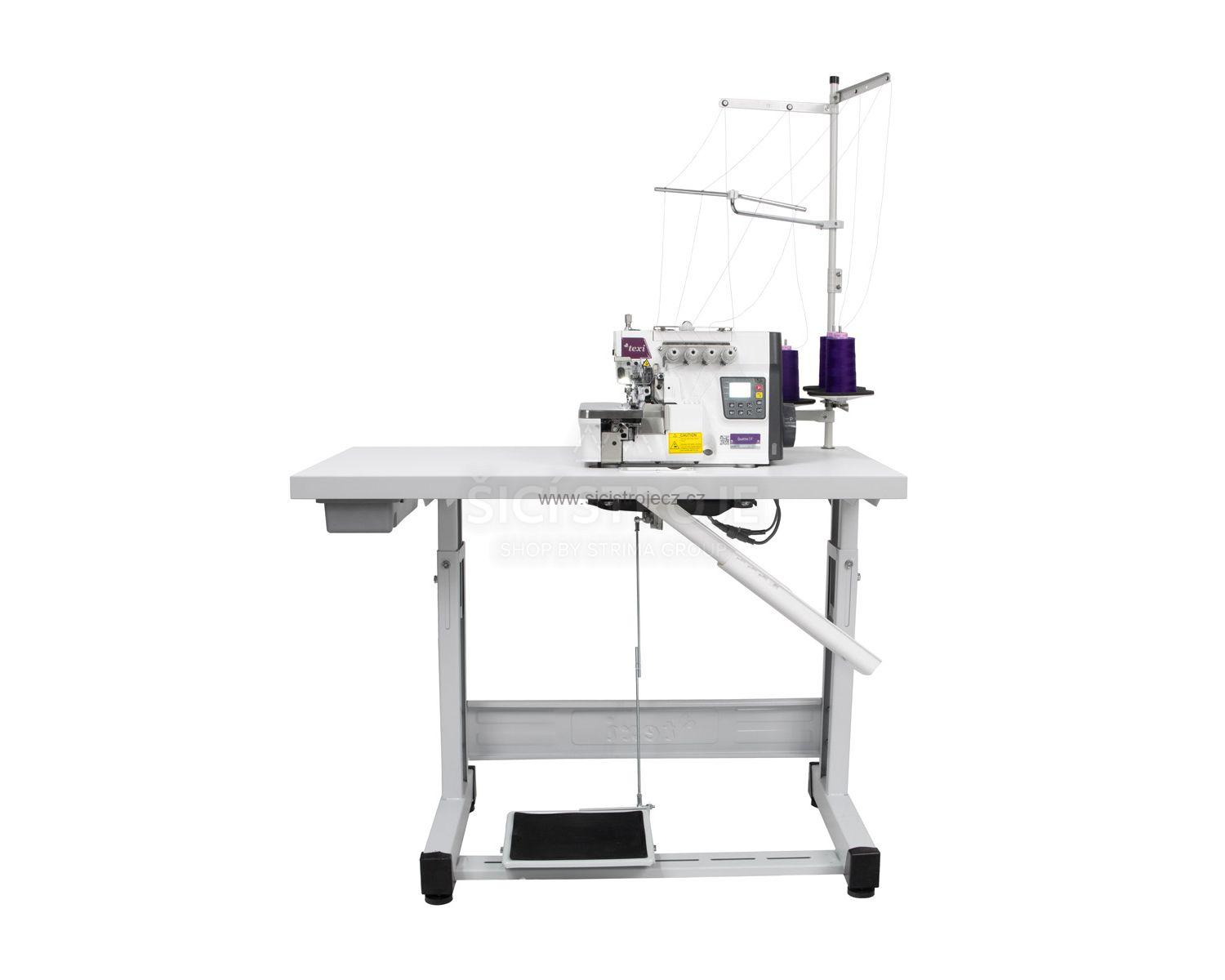 Průmyslový šicí stroj overlock TEXI QUATTRO 3F PREMIUM EX ON TOP