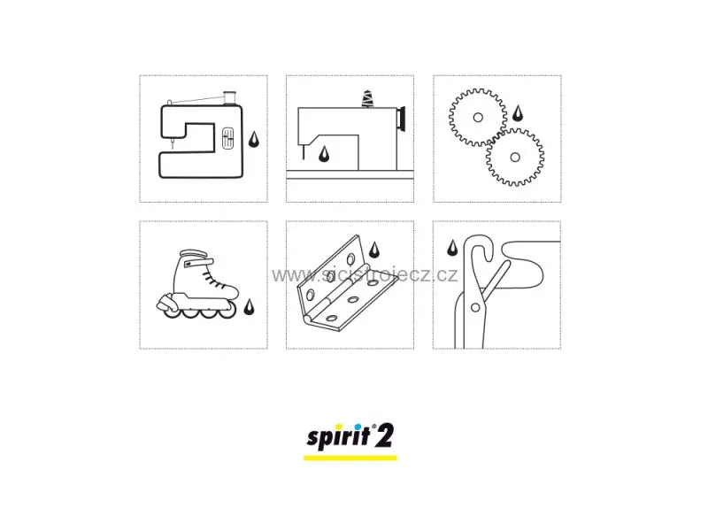 Olej pro šicí stroje SPIRIT 2 - 100 ml