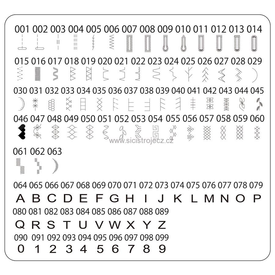 Domácí šicí stroj Garudan Smart GHE-1099 + rozšiřující stůl