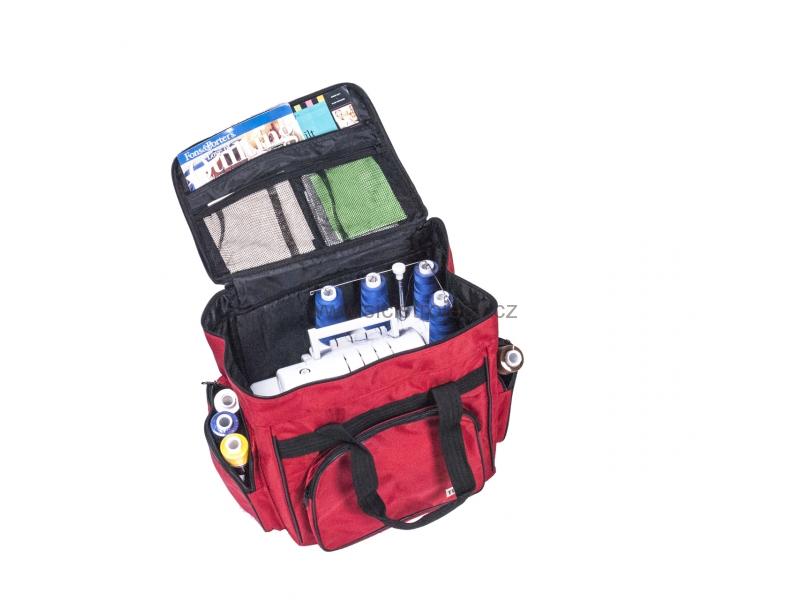 Taška pro overlock Tutto - červená