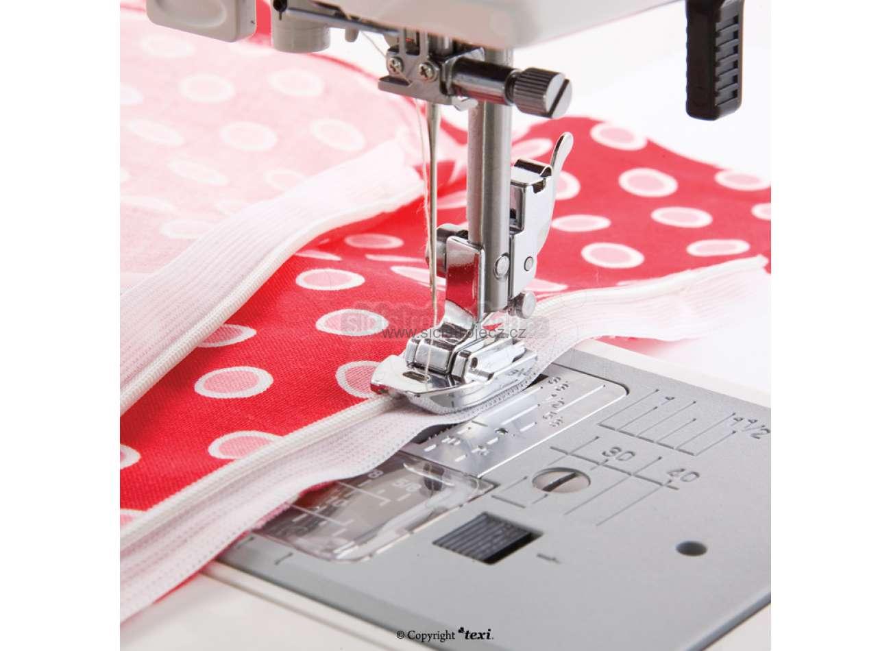 Patka na skrytý zip