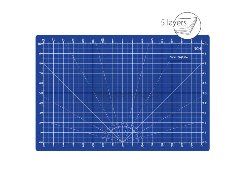 Řezací podložka TEXI BLUE 45X30