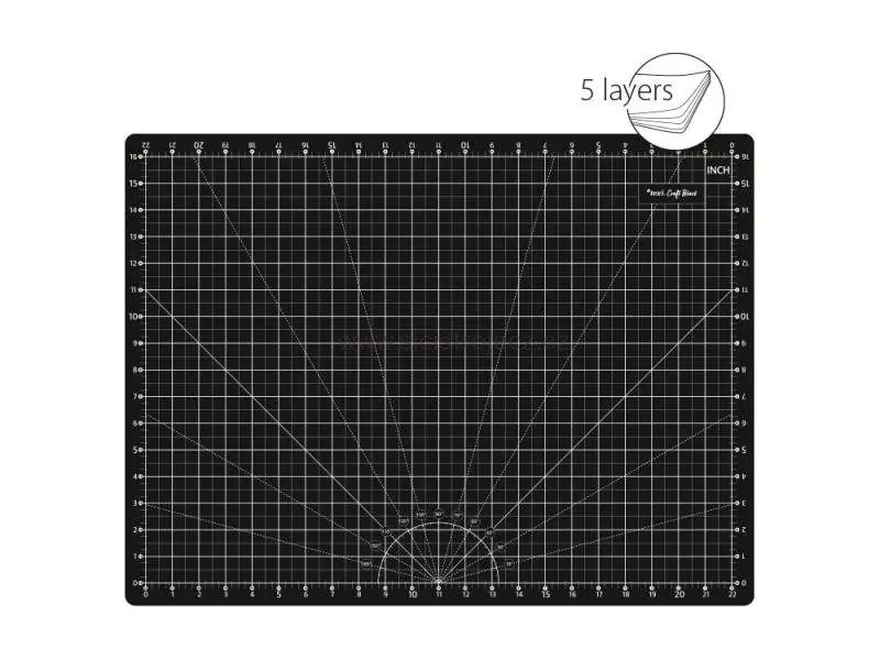 Řezací podložka TEXI BLACK 60X45