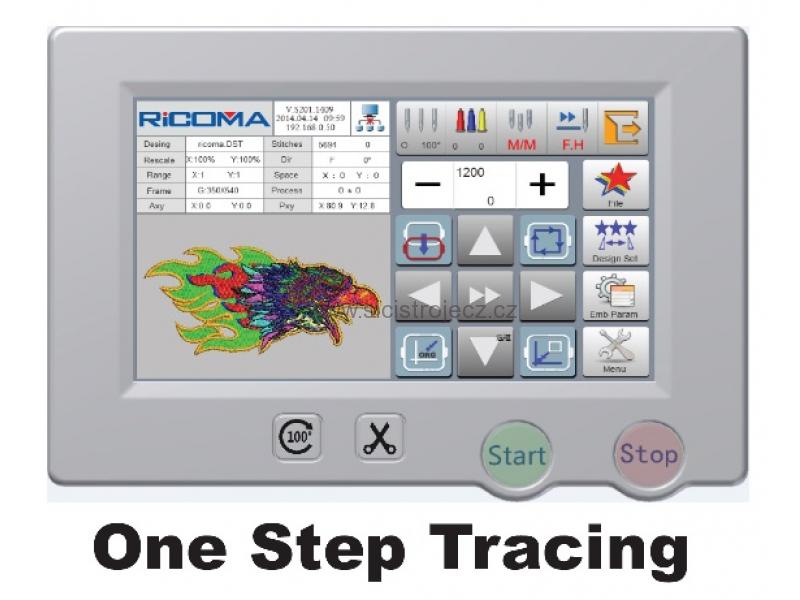 Průmyslový vyšívací stroj TEXI 1501 TS PREMIUM