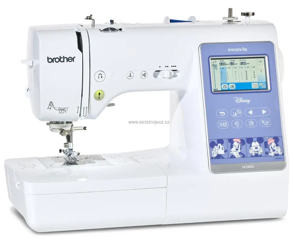 Šicí a vyšívací stroj Brother M380D