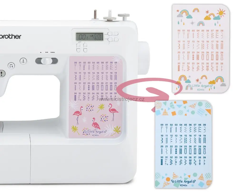 Dětský šicí stroj Brother KD40S