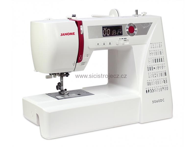 šicí stroj Janome DC 5060 + přídavný stolek
