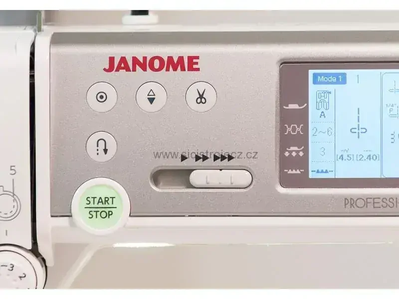 šicí stroj Janome MC 6700 PROFESSIONAL