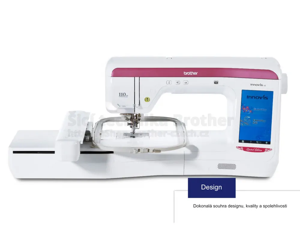 vyšívací stroj Brother V3 LE 