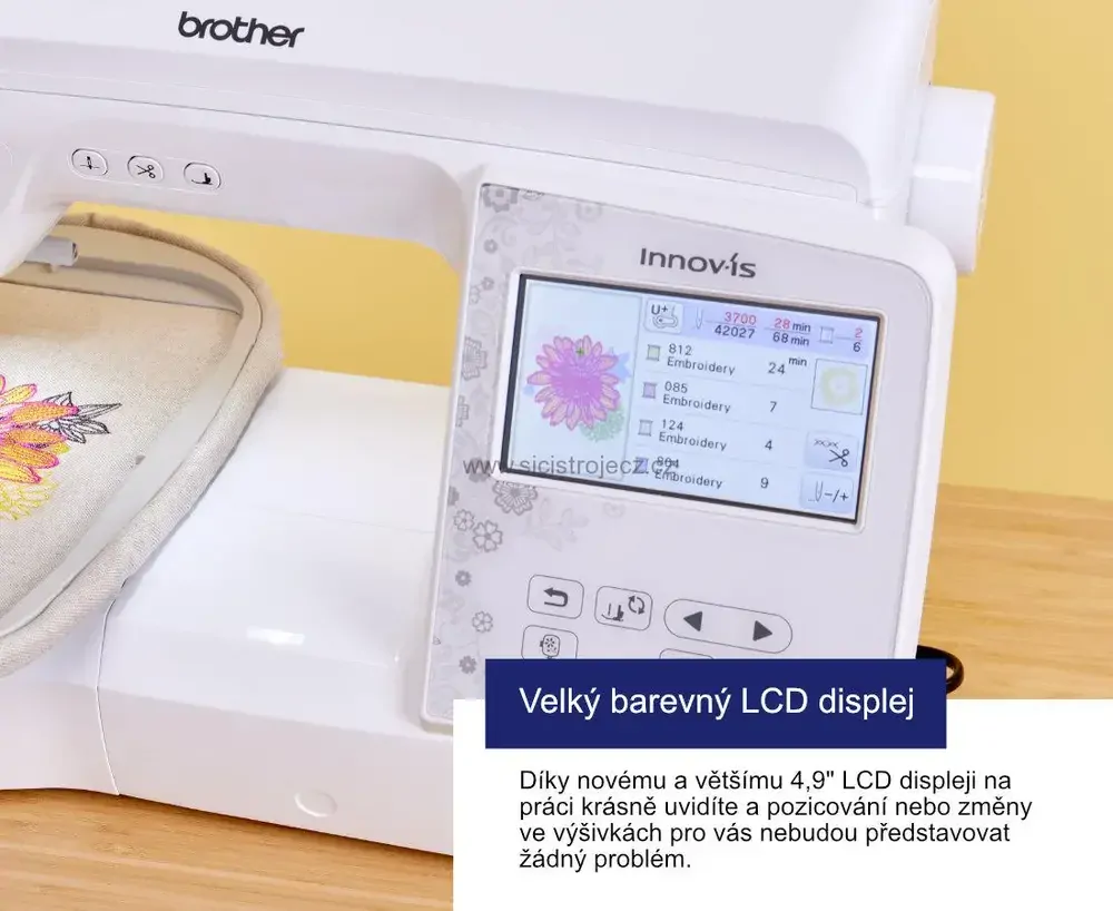 Šicí a vyšívací stroj Brother NV2700 