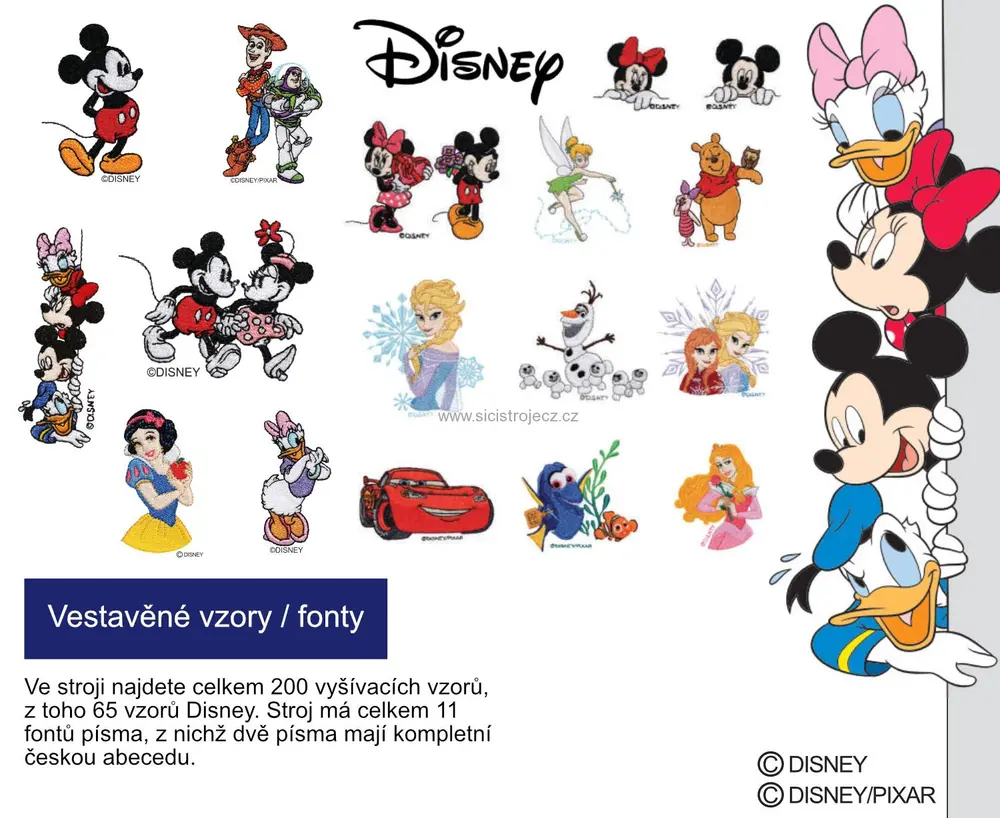 Šicí a vyšívací stroj Brother M380D