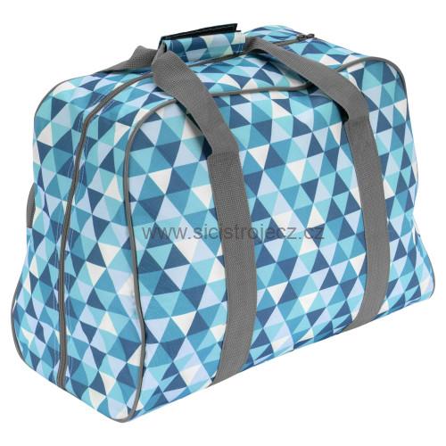 Taška na šicí stroj Diamond Design (modrá / petrolejová)