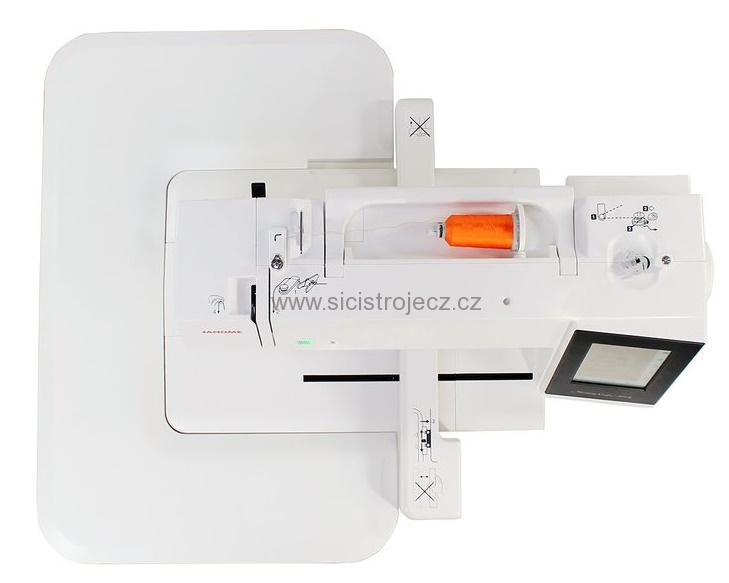vyšívací stroj Janome MC 500 E + vyšívací sada zdarma