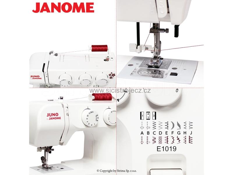šicí stroj Janome  Juno E 1019