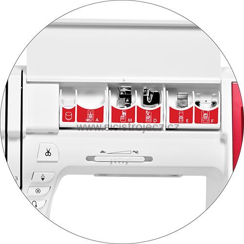 Elna 580+ 80 YEARS eXcellence elektronický šicí stroj