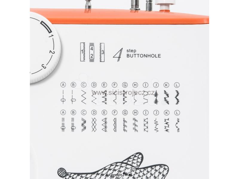 šicí stroje Texi Fox 25