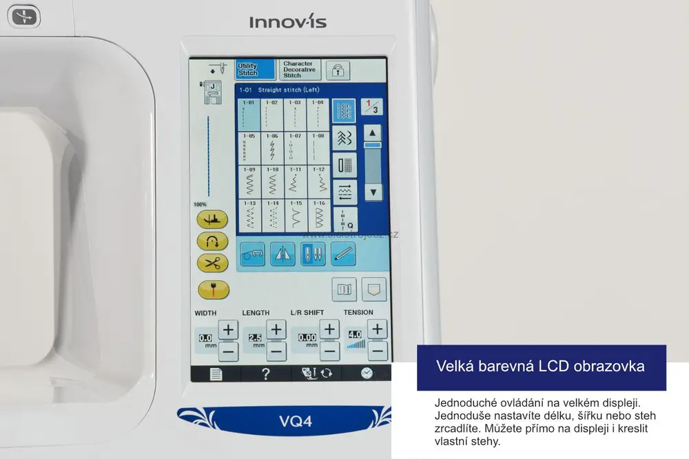 šicí stroj Brother VQ4