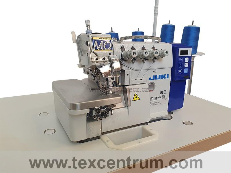 Juki MO-6814S-BE6-34H/G44Q143/DD10 4-nitný overlock, motor v