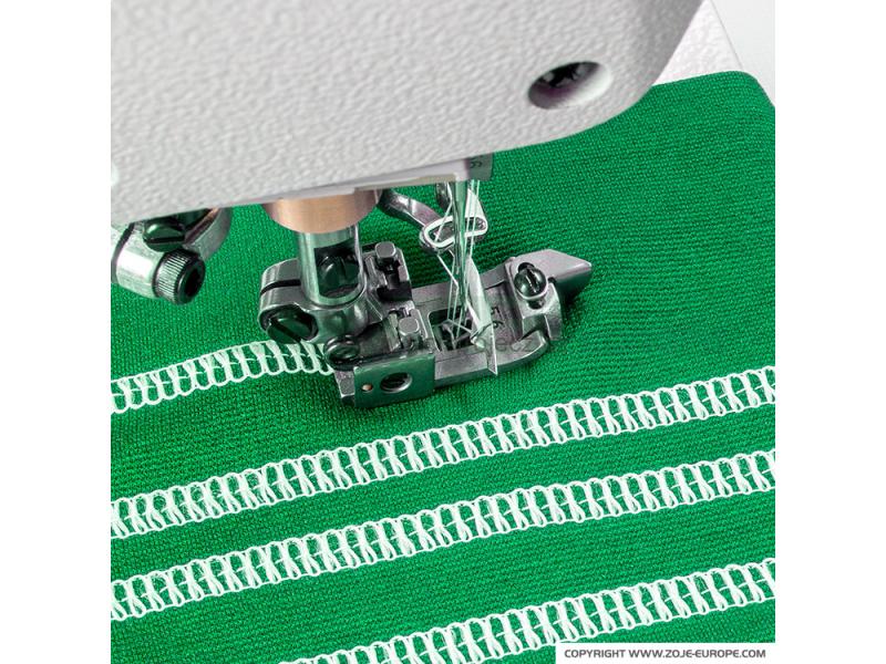 Průmyslový šicí stroj 3-jehlový coverlock - interlock Zoje C5000-364-02 Z SET