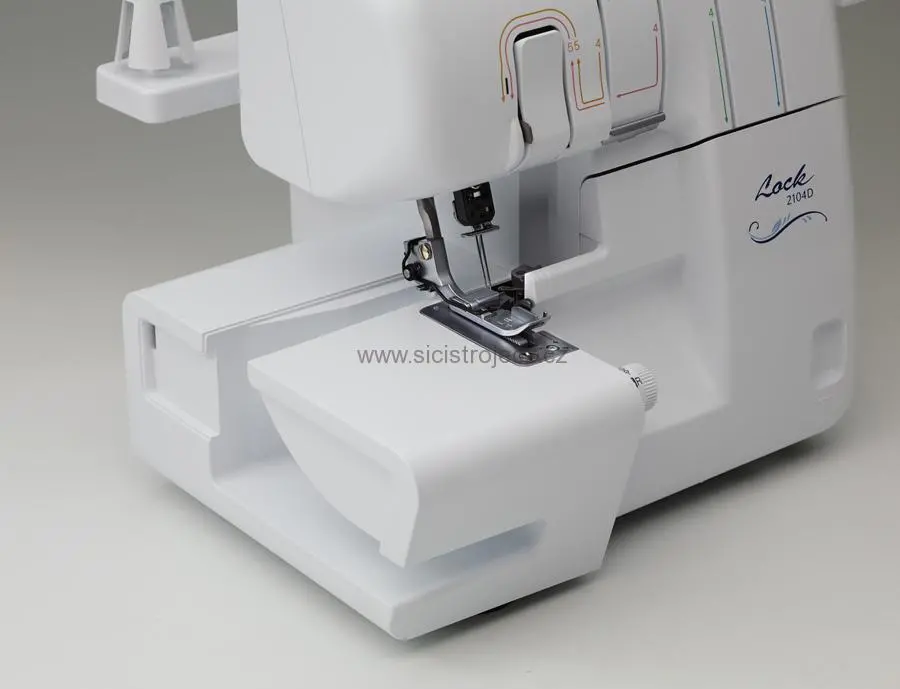overlock Brother 2104D + sada 4 nití