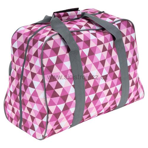 Taška na šicí stroj Diamond Design růžová