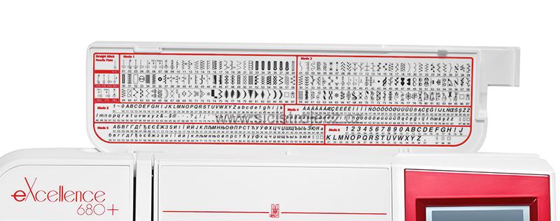  Elna 680+ 80 YEARS eXcellence elektronický šicí a quiltovací