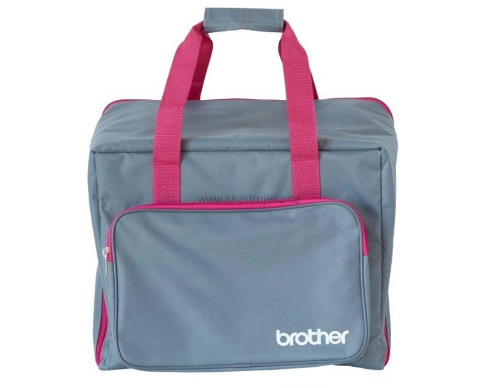 Šedá taška pro overlocky BROTHER