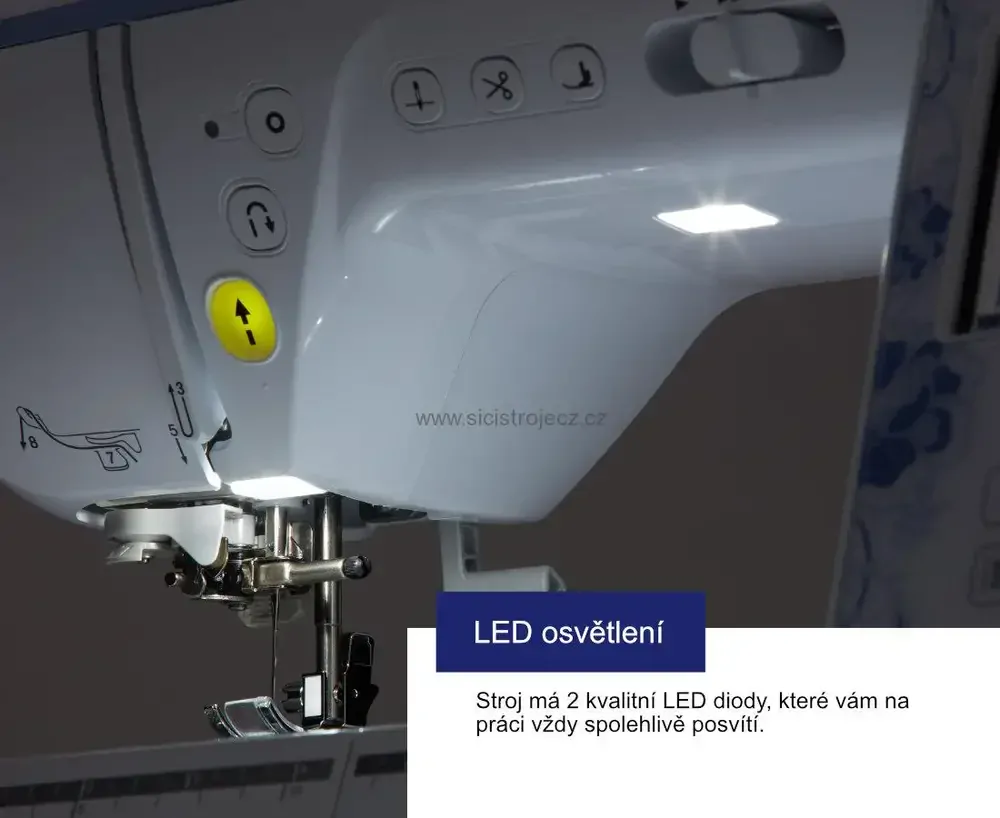 Šicí a vyšívací stroj Brother NV2700 