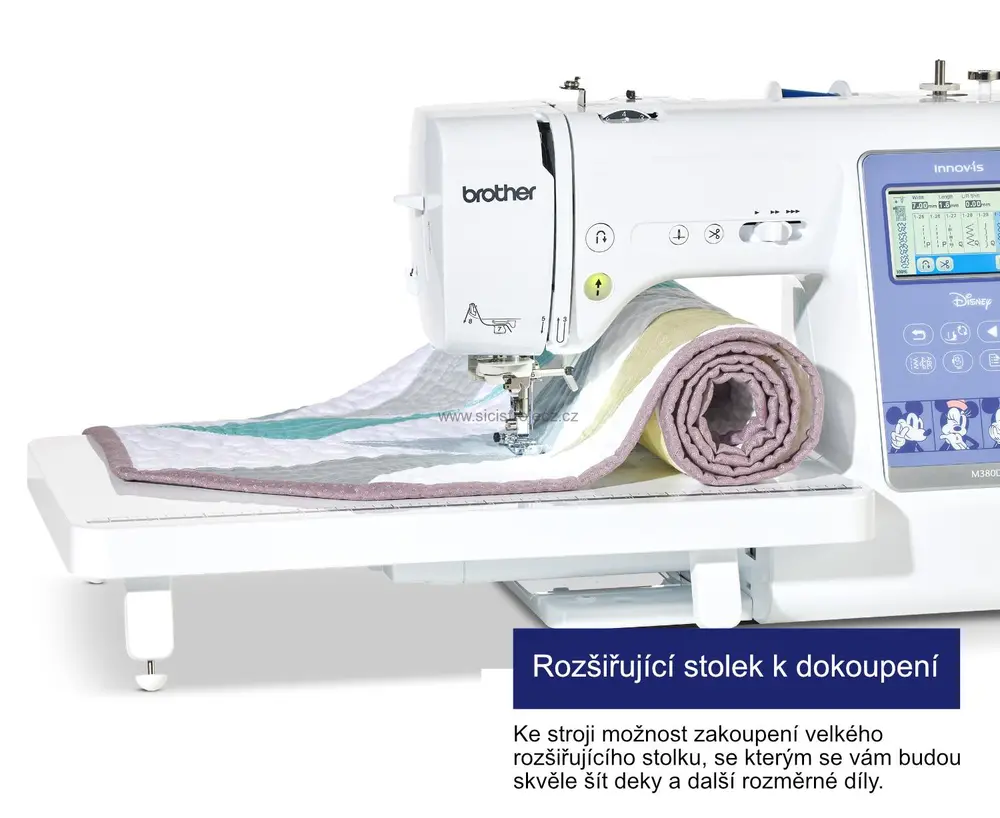 Šicí a vyšívací stroj Brother M380D