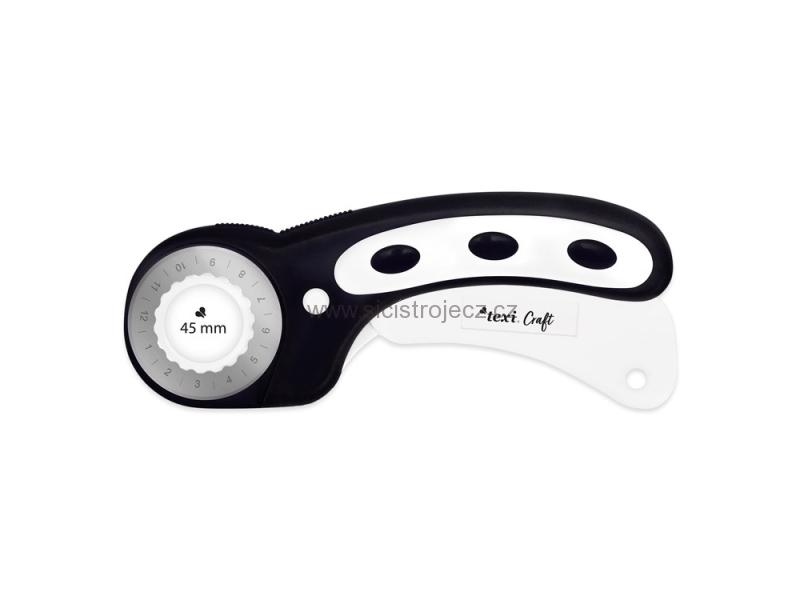 Sada na patchwork a šití Texi Craft šedá 45X30