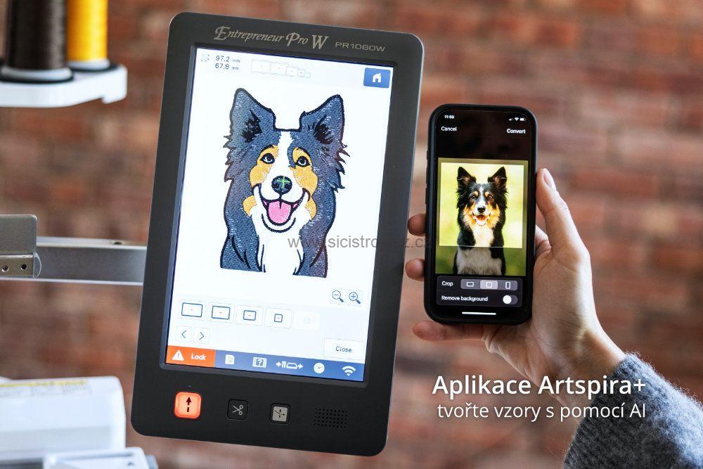 Vyšívací automat Brother PR1060W