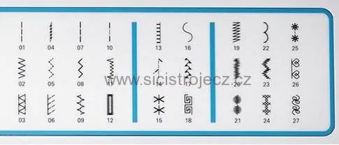 šicí stroj Pfaff Smarter 260 C 