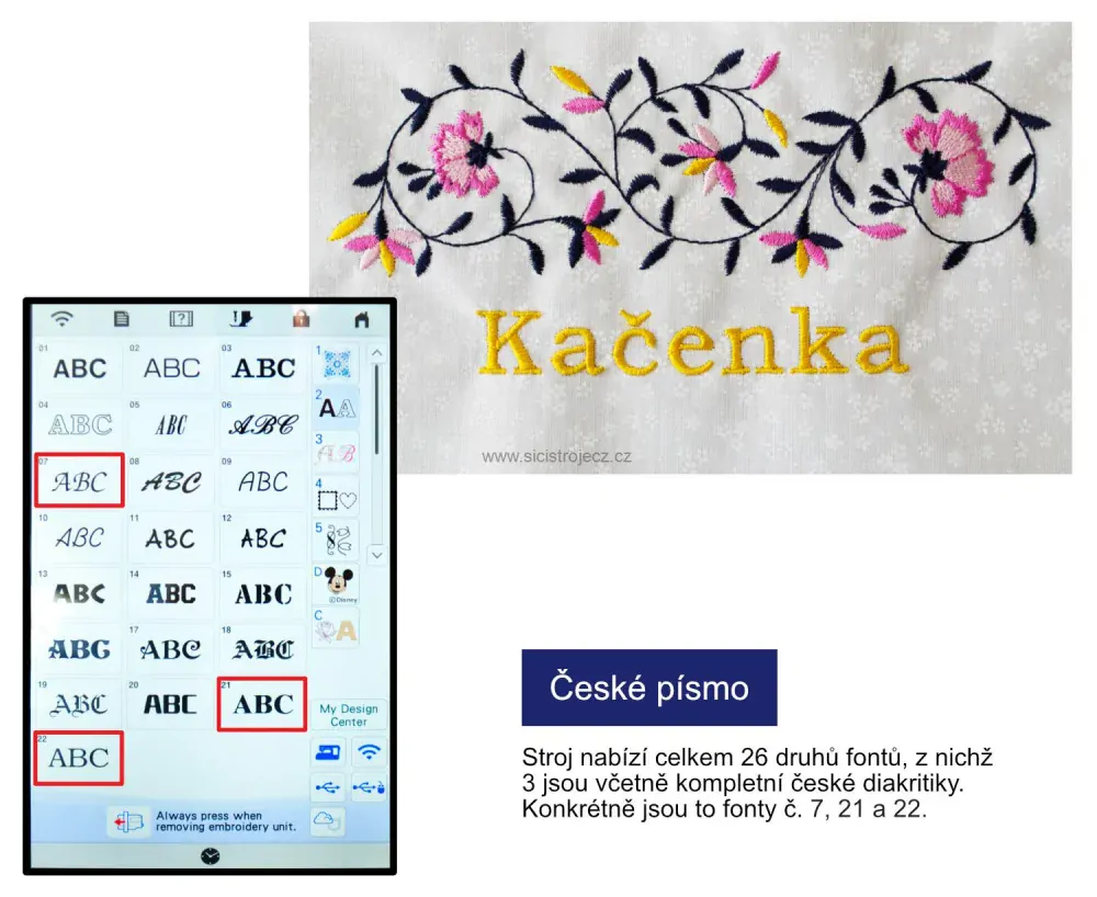 Vyšívací stroj Brother Innov-is XE2 