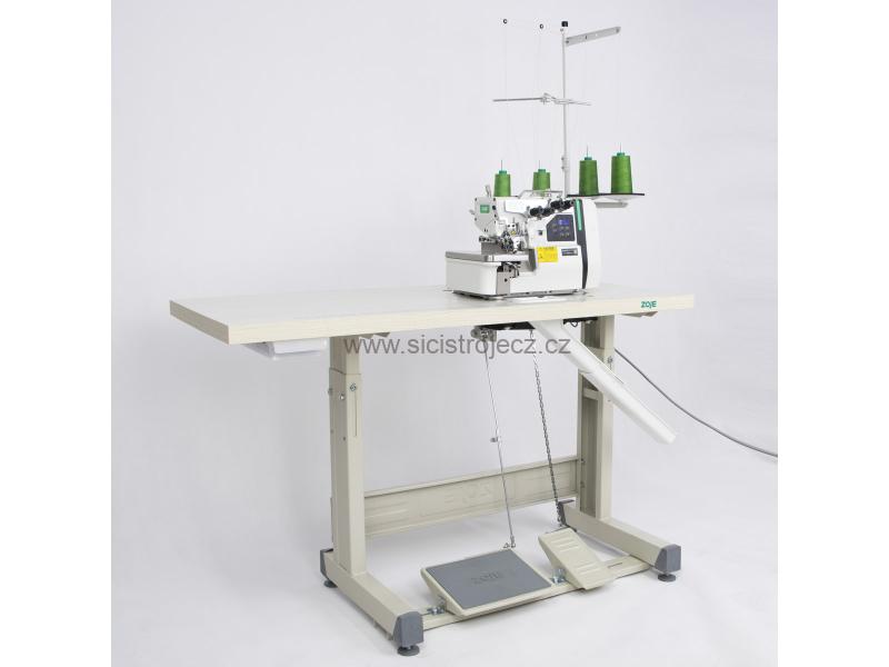 Průmyslový šicí stroj 4nitný overlock Zoje B9500-13-10 Z SET