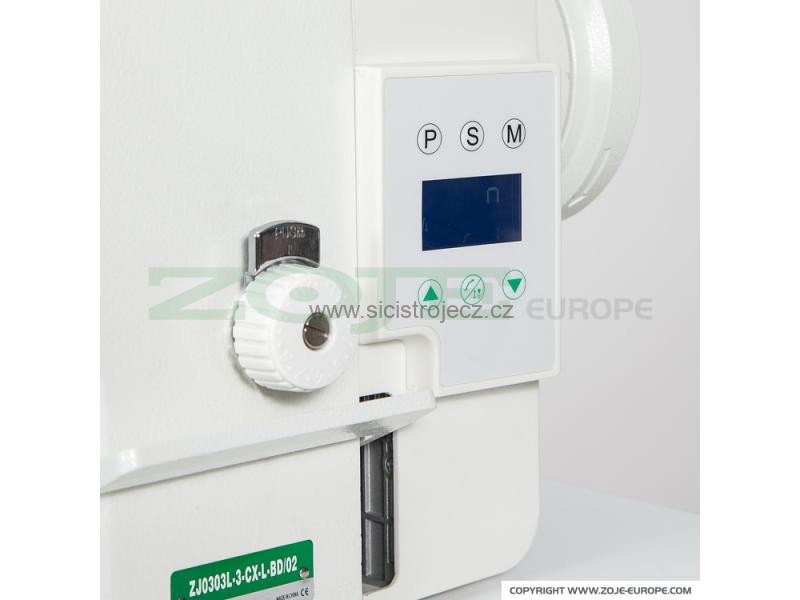 Průmyslový šicí stroj Zoje ZJ0303L-3-CX-L-BD/02 SET