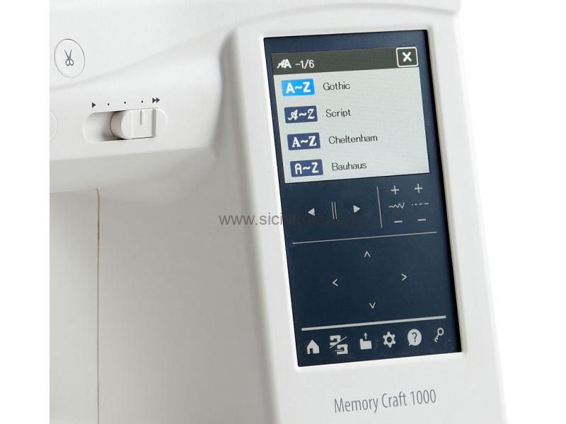 Šicí a vyšívací stroj JANOME MC1000