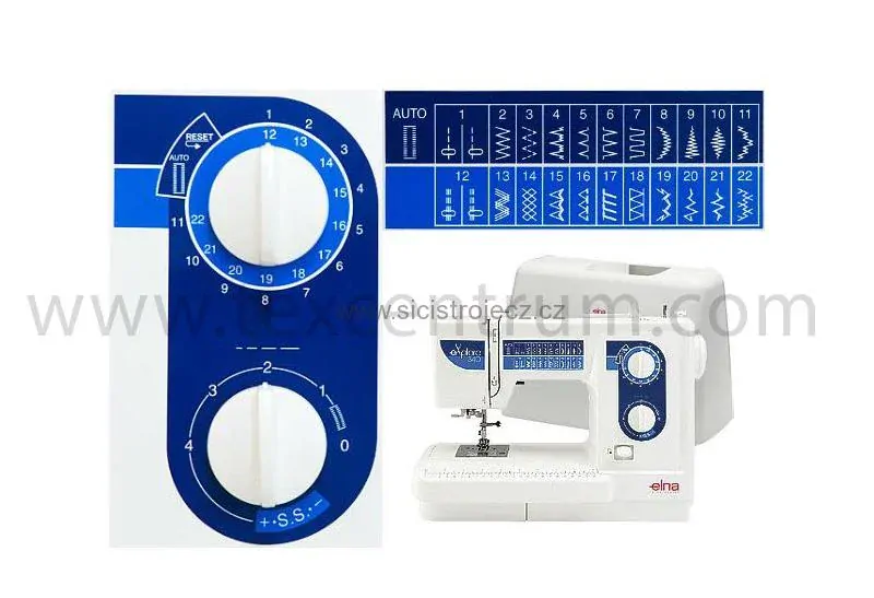 šicí stroj Elna 340 eXplore