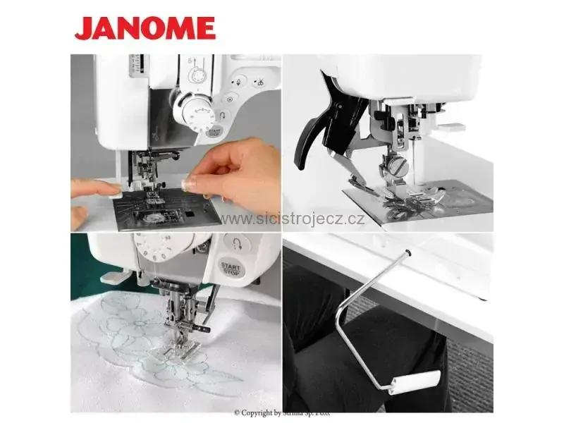 šicí stroj Janome MC 6700 PROFESSIONAL