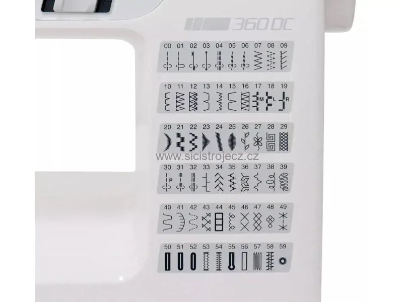 Šicí stroj JANOME 360DC