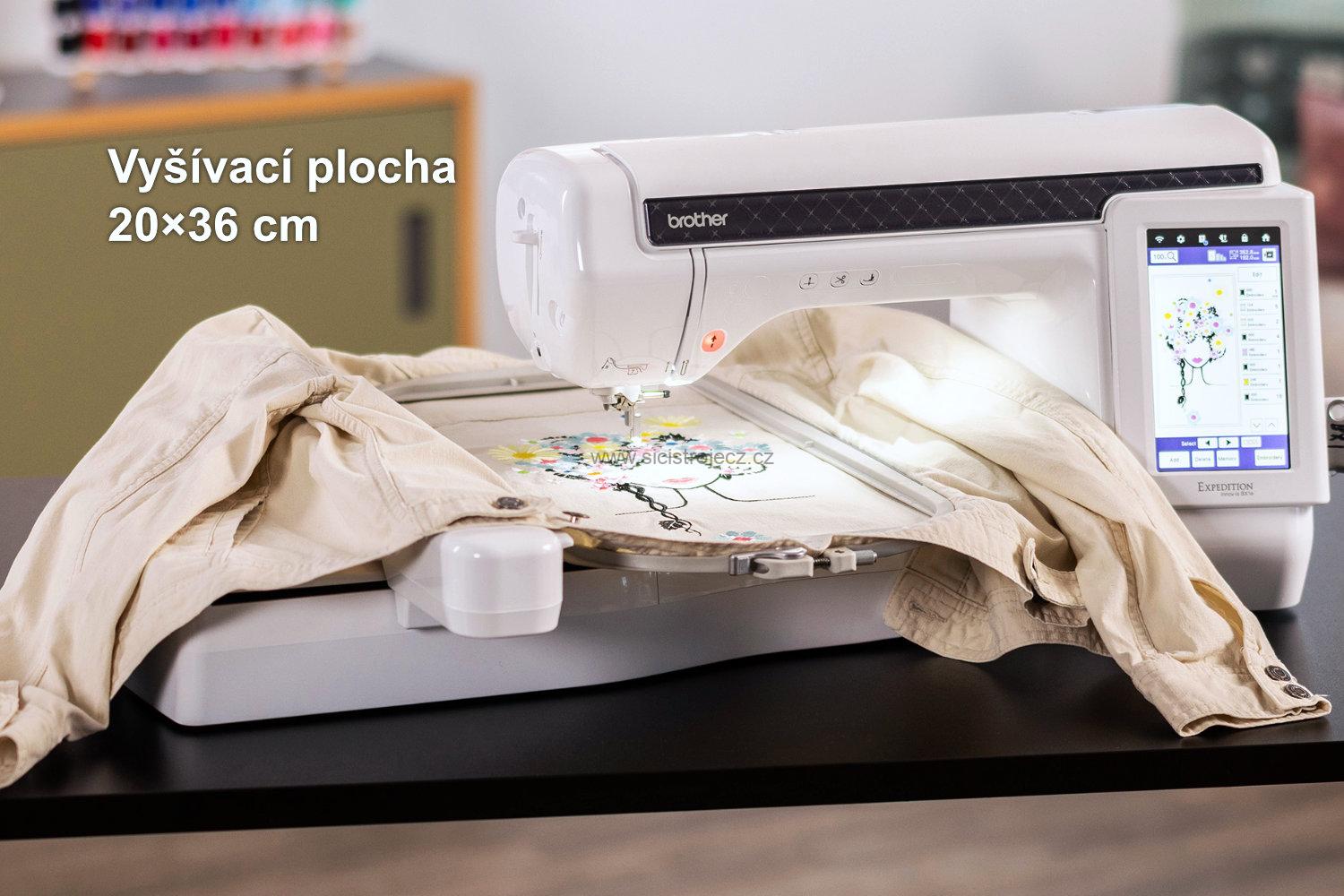 Vyšívací stroj Brother BX1E - Novinka