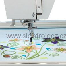 vyšívací stroj Janome MC 500 E + vyšívací sada zdarma