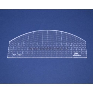 Quiltovací pravítko oblouk NP-R06 - 3 mm