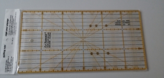 Pravítko na patchwork obdelník 15x30cm DeLuxe tx163
