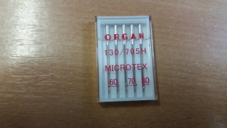 Organ jehly do domácích šicích strojů 130/705H Microtex síla 60-80