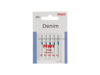 Jehly Pfaff 130/705 H-J 90-110 - Denim - 5 ks
