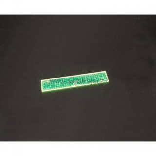 Patchworkové pravítko - 3x15 cm - fluo
