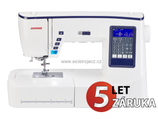 Šicí stroj JANOME SKYLINE S5 AE velikosti XL