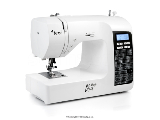 šicí stroj TEXI BLACK&WHITE 