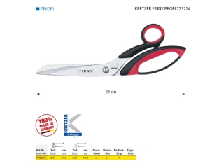 Nůžky KRETZER FINNY PROFI 773224